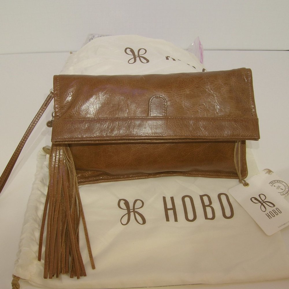 HOBO International Large Foldover Clutch - W/Cover